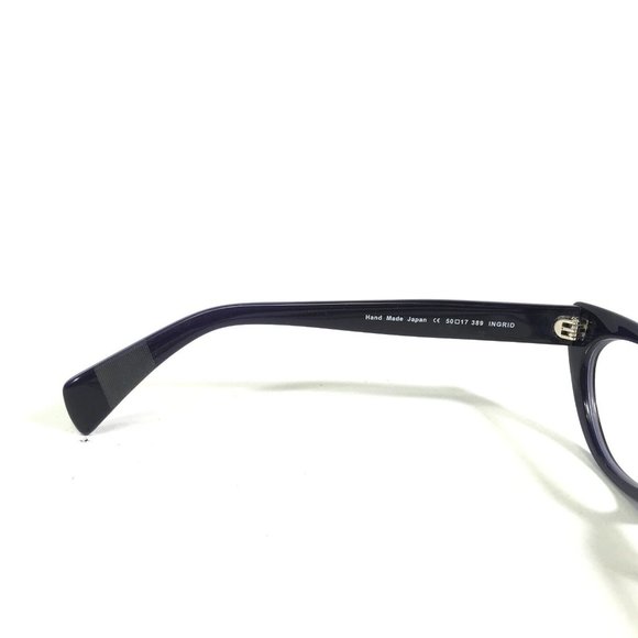 Morgenthal Frederics 389 INGRID Eyeglasses Frames Purple Tortoise Cat Eye 135 - Picture 7 of 9